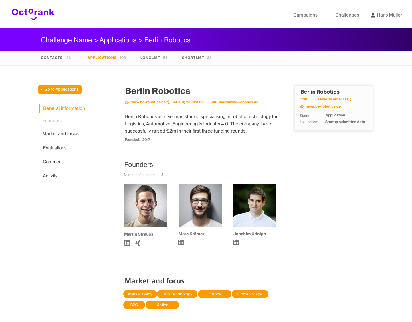 Maintain Startup Profiles screenshot